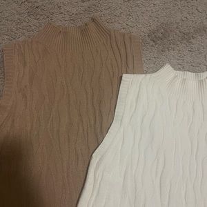 Ribbed Sleeveless Top